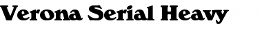 Download Verona-Serial-Heavy Font Download Verona-Serial-Heavy Font