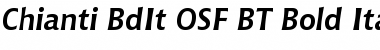 Download Chianti BdIt OSF BT Font Download Chianti BdIt OSF BT Font