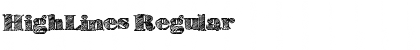 Download HighLines Font Download HighLines Font