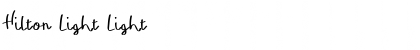 Download Hilton Light Font Download Hilton Light Font