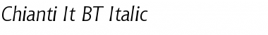 Download Chianti It BT Font Download Chianti It BT Font