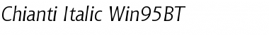 Download Chianti It Win95BT Font Download Chianti It Win95BT Font
