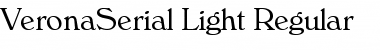 Download VeronaSerial-Light Font Download VeronaSerial-Light Font