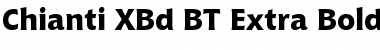Download Chianti XBd BT Font Download Chianti XBd BT Font