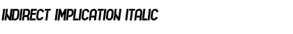 Download Indirect Implication Font Download Indirect Implication Font