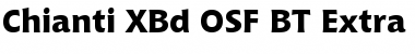 Download Chianti XBd OSF BT Font Download Chianti XBd OSF BT Font