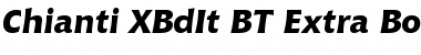Download Chianti XBdIt BT Font Download Chianti XBdIt BT Font