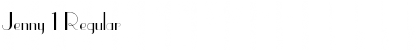 Download Jenny 1 Font Download Jenny 1 Font
