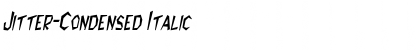 Download Jitter-Condensed Font Download Jitter-Condensed Font