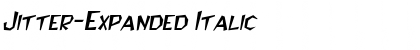 Download Jitter-Expanded Font Download Jitter-Expanded Font