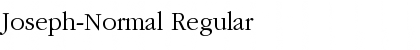 Download Joseph-Normal Font Download Joseph-Normal Font