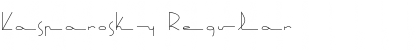 Download Kasparosky Font Download Kasparosky Font