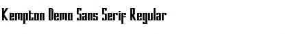 Download Kempton Demo Sans Serif Font Download Kempton Demo Sans Serif Font