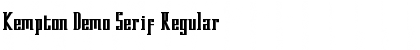 Download Kempton Demo Serif Font Download Kempton Demo Serif Font