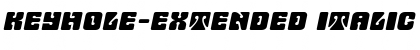 Download Keyhole-Extended Font Download Keyhole-Extended Font