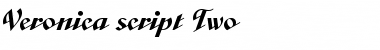 Download Veronica script Two Font Download Veronica script Two Font