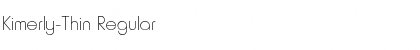 Download Kimerly-Thin Font Download Kimerly-Thin Font