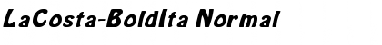 Download LaCosta-BoldIta Font Download LaCosta-BoldIta Font