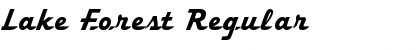 Download Lake Forest Font Download Lake Forest Font