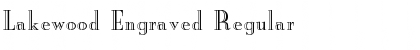 Download Lakewood Engraved Font Download Lakewood Engraved Font