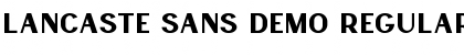 Download Lancaste Sans Demo Font Download Lancaste Sans Demo Font