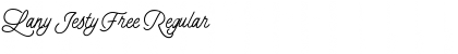 Download Lany Jesty Free Font Download Lany Jesty Free Font