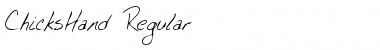 Download ChicksHand Font Download ChicksHand Font