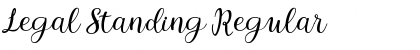 Download Legal Standing Font Download Legal Standing Font