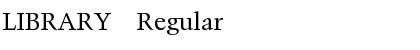 Download LIBRARY Font Download LIBRARY Font