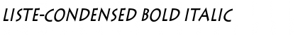 Download Liste-Condensed Font Download Liste-Condensed Font