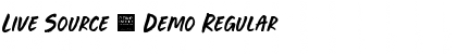 Download Live Source - Demo Font Download Live Source - Demo Font