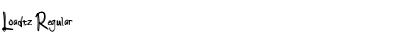 Download Loadtz Font Download Loadtz Font