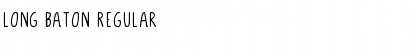 Download Long Baton Font Download Long Baton Font