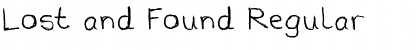 Download Lost and Found Font Download Lost and Found Font