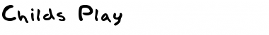 Download Child's Play Font Download Child's Play Font