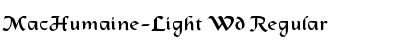 Download MacHumaine-Light Wd Font Download MacHumaine-Light Wd Font
