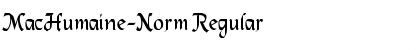 Download MacHumaine-Norm Font Download MacHumaine-Norm Font