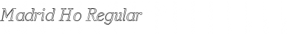 Download Madrid Ho Font Download Madrid Ho Font