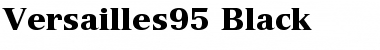 Download Versailles95-Black Font Download Versailles95-Black Font