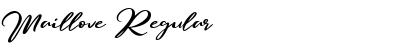 Download Maillove Font Download Maillove Font