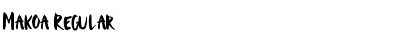 Download Makoa Font Download Makoa Font