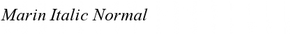 Download Marin Italic Font Download Marin Italic Font