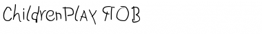 Download ChildrenPlay Font Download ChildrenPlay Font