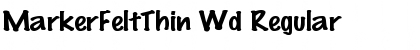 Download MarkerFeltThin Wd Font Download MarkerFeltThin Wd Font