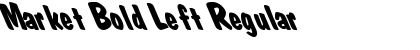 Download Market Bold Left Font Download Market Bold Left Font
