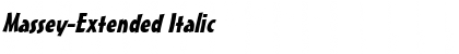 Download Massey-Extended Font Download Massey-Extended Font