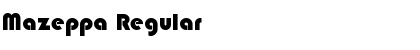 Download Mazeppa Font Download Mazeppa Font