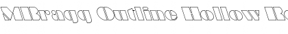 Download MBragg Outline Hollow Font Download MBragg Outline Hollow Font