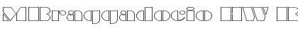 Download MBraggadocio HW Font Download MBraggadocio HW Font