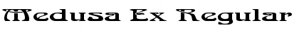 Download Medusa Ex Font Download Medusa Ex Font